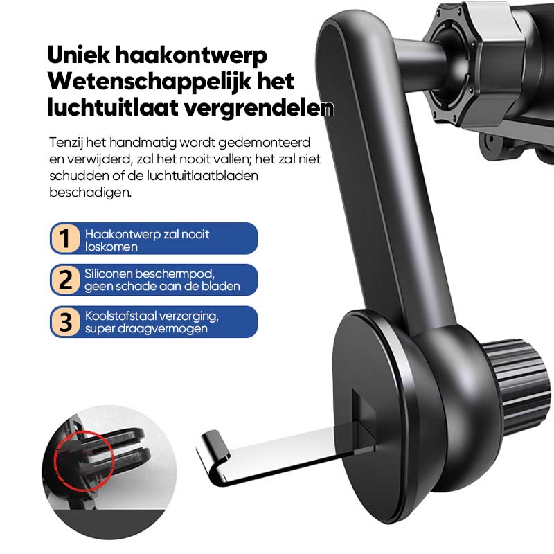 Draaibare autotelefoonhouder