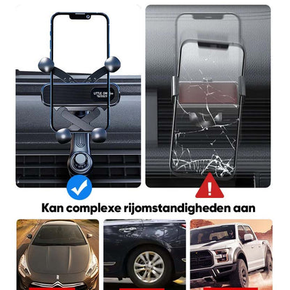 Draaibare autotelefoonhouder