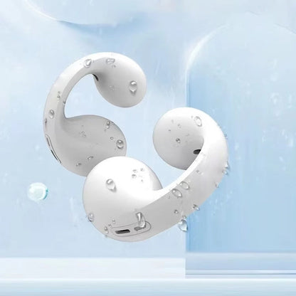 Draadloze Bluetooth-headset in het oor