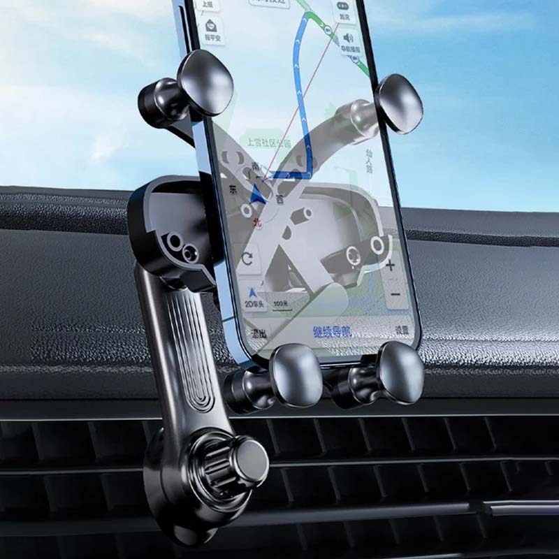 Draaibare autotelefoonhouder