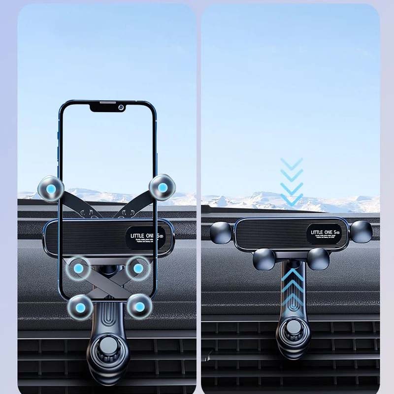 Draaibare autotelefoonhouder