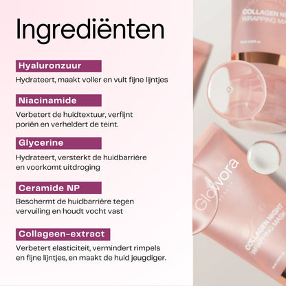 Bio-Collageen Masker + Kwast