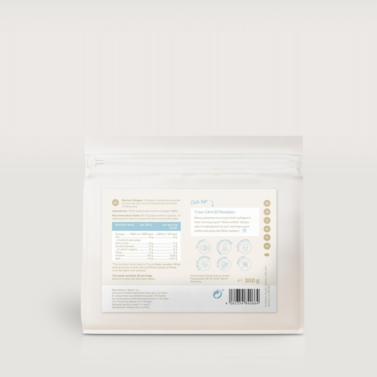 Glow25 Marine Collageenpoeder