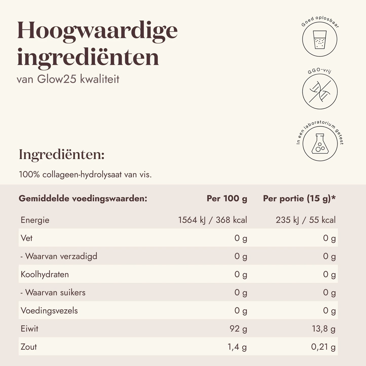 Glow25 Marine Collageenpoeder