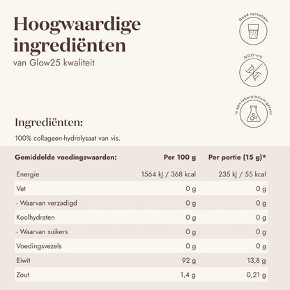 Glow25 Marine Collageenpoeder
